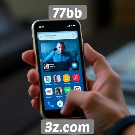 Experiência do usuário no 77bb em dispositivos móveis